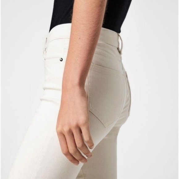All Saints Miller Coated Skinny Jeans 27 NWT - Picture 3 of 10